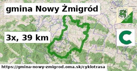 gmina Nowy Żmigród Cyklotrasy  