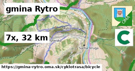 gmina Rytro Cyklotrasy bicycle 
