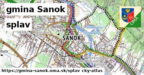 gmina Sanok Splav  