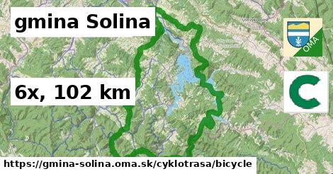 gmina Solina Cyklotrasy bicycle 