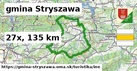 gmina Stryszawa Turistické trasy iná 