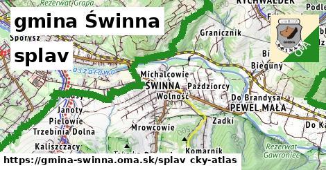 gmina Świnna Splav  