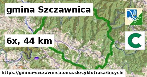 gmina Szczawnica Cyklotrasy bicycle 