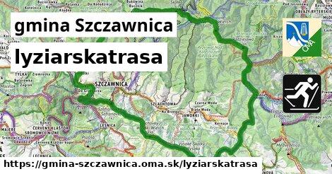 gmina Szczawnica Lyžiarske trasy  