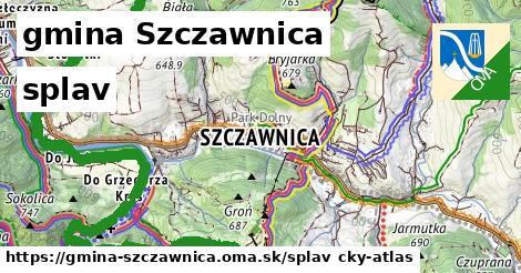 gmina Szczawnica Splav  