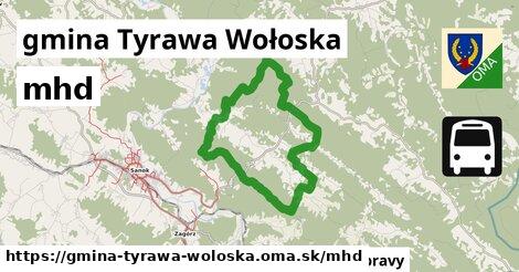 gmina Tyrawa Wołoska Doprava  