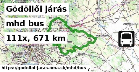 Gödöllői járás Doprava bus 