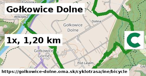 Gołkowice Dolne Cyklotrasy iná bicycle