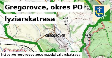 Gregorovce, okres PO Lyžiarske trasy  