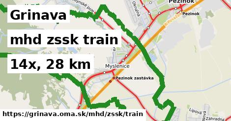 Grinava Doprava zssk train