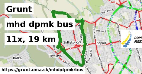 Grunt Doprava dpmk bus