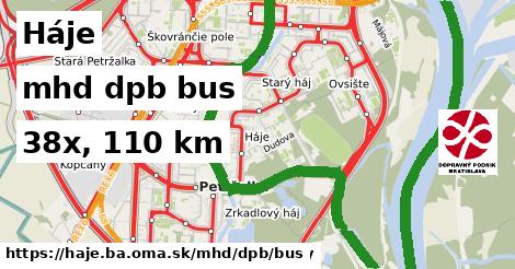 Háje Doprava dpb bus