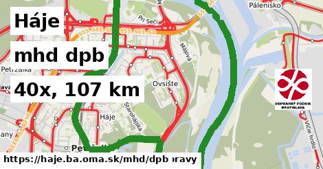 Háje Doprava dpb 