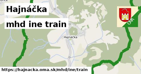 Hajnáčka Doprava iná train