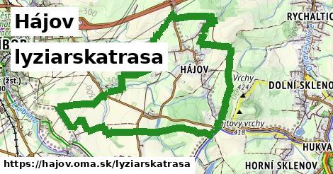 Hájov Lyžiarske trasy  