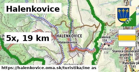 Halenkovice Turistické trasy iná 