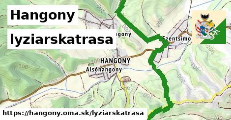 Hangony Lyžiarske trasy  