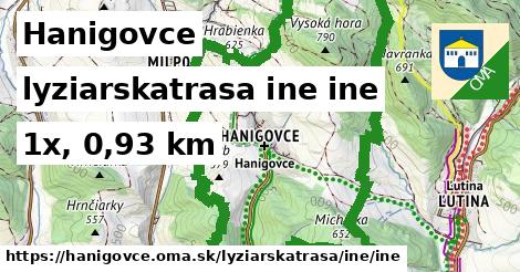 Hanigovce Lyžiarske trasy iná iná