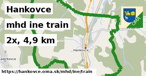 Hankovce Doprava iná train
