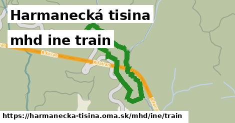 Harmanecká tisina Doprava iná train