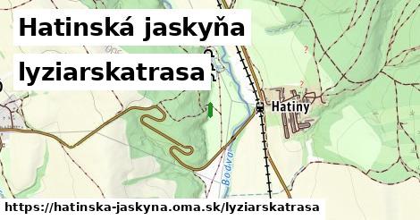 Hatinská jaskyňa Lyžiarske trasy  