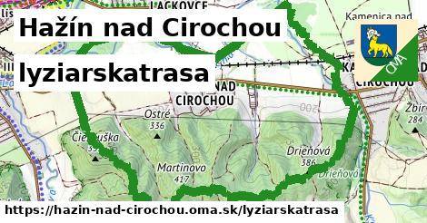 Hažín nad Cirochou Lyžiarske trasy  