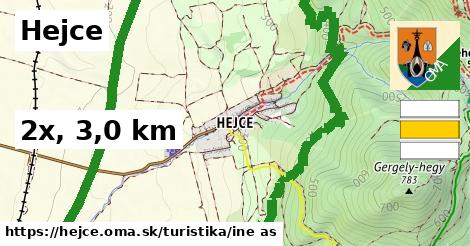Hejce Turistické trasy iná 