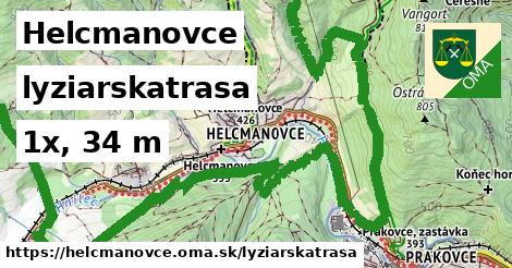 Helcmanovce Lyžiarske trasy  