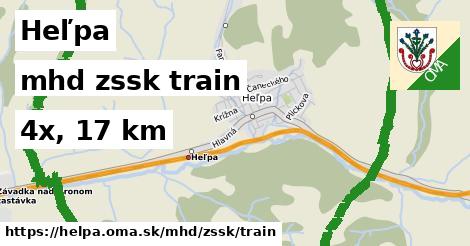 Heľpa Doprava zssk train