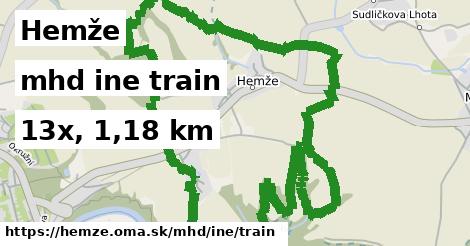 Hemže Doprava iná train