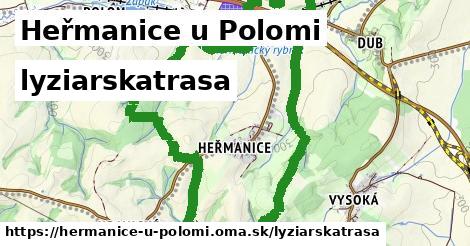 Heřmanice u Polomi Lyžiarske trasy  
