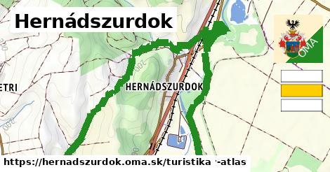 Hernádszurdok Turistické trasy  