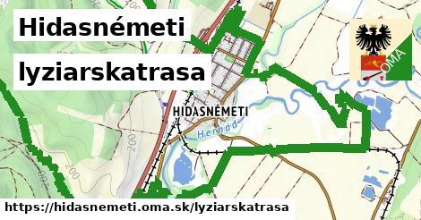 Hidasnémeti Lyžiarske trasy  