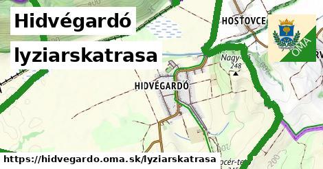 Hidvégardó Lyžiarske trasy  