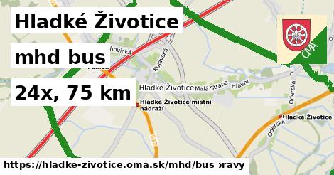 Hladké Životice Doprava bus 