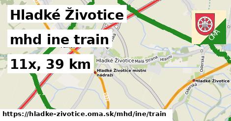 Hladké Životice Doprava iná train