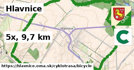 Hlavnice Cyklotrasy bicycle 
