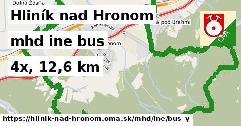 Hliník nad Hronom Doprava iná bus