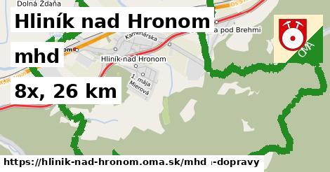 Hliník nad Hronom Doprava  