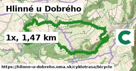 Hlinné u Dobrého Cyklotrasy bicycle 
