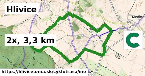 Hlivice Cyklotrasy iná 