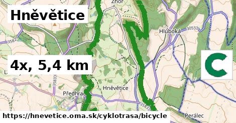 Hněvětice Cyklotrasy bicycle 