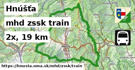 Hnúšťa Doprava zssk train
