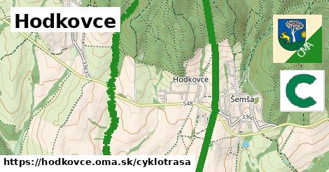 Hodkovce Cyklotrasy  