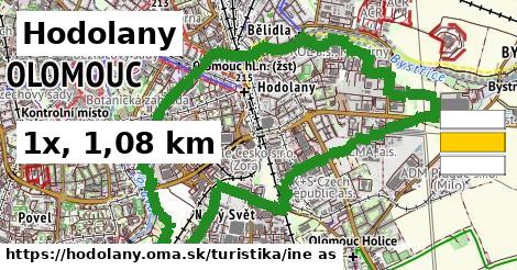 Hodolany Turistické trasy iná 