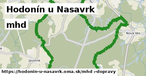 Hodonín u Nasavrk Doprava  