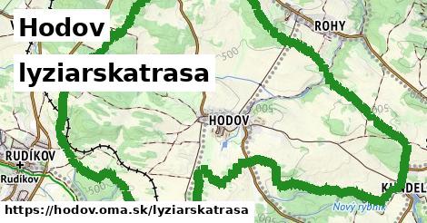 Hodov Lyžiarske trasy  
