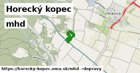 Horecký kopec Doprava  