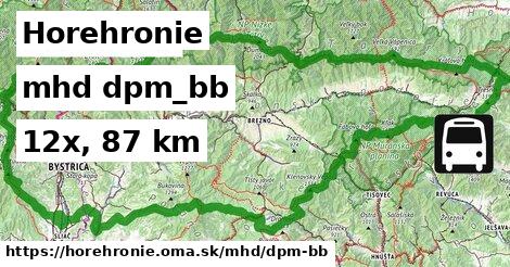 Horehronie Doprava dpm-bb 