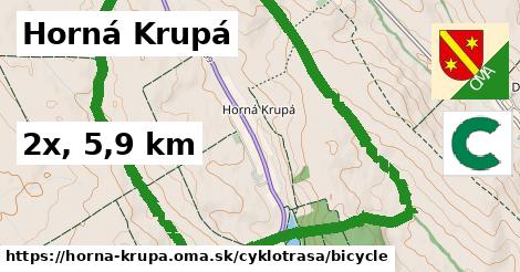 Horná Krupá Cyklotrasy bicycle 